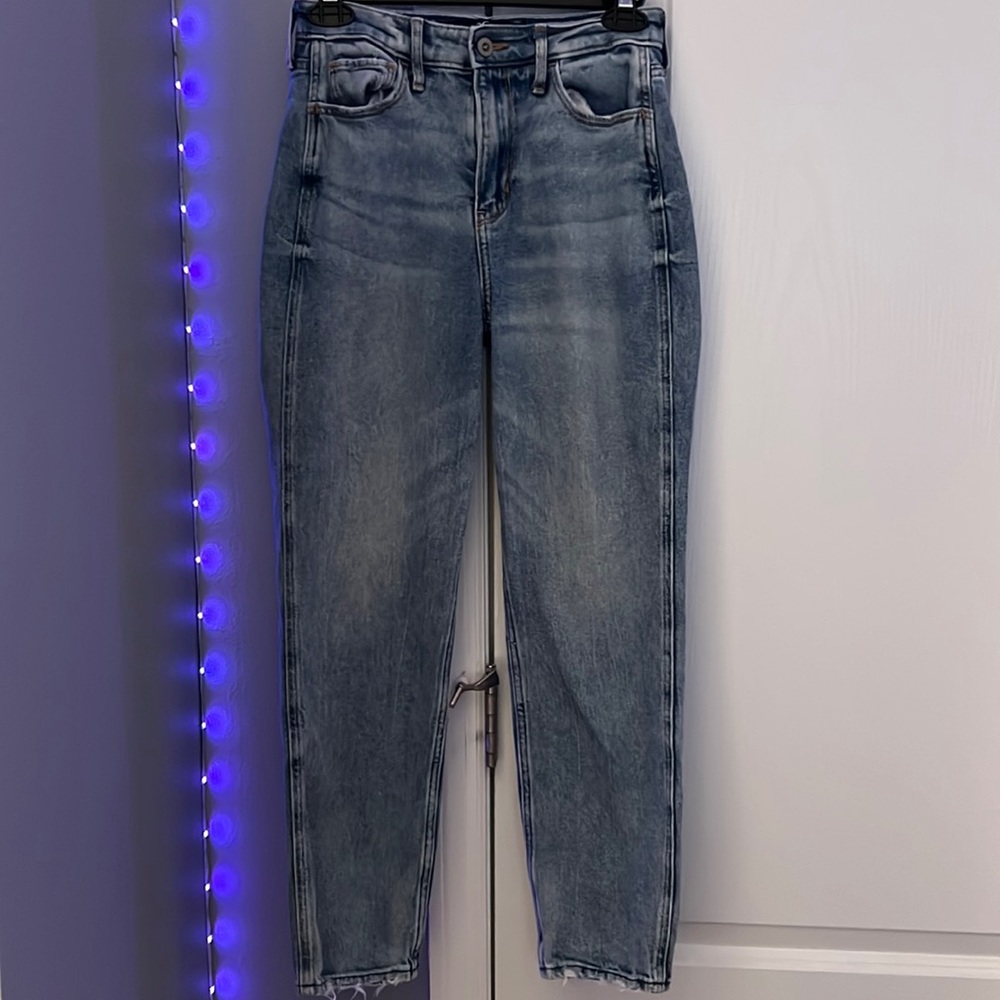 Hollister Blue Mom Jeans | Size 1